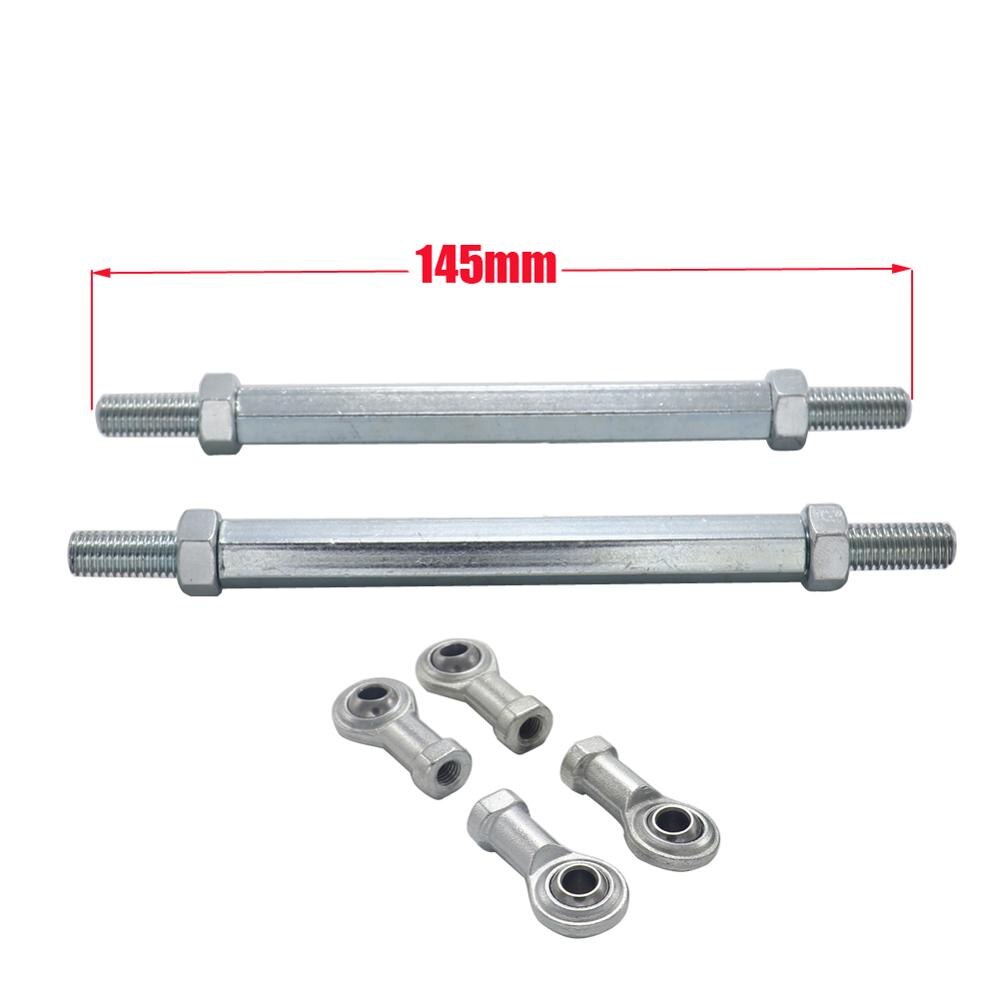 8mm Steering Tie Rod kit Ball Joint For 49cc Electric Mini Kids ATV Go Kart Buggy Quad Bike Parts: 145mm