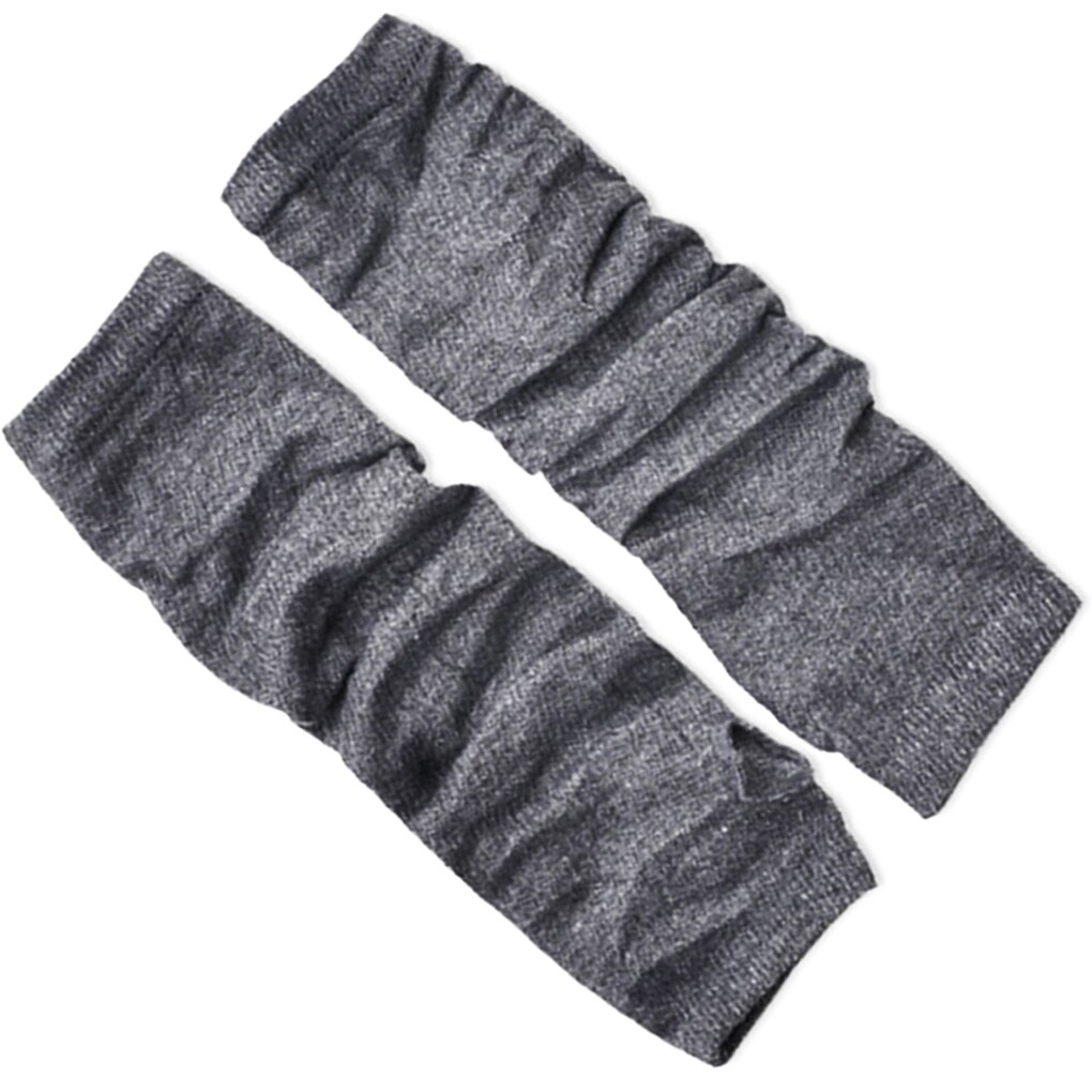 Gants longs sans doigts, couvre-bras rayé, manches de poignet en coton, manches chauffantes, gants tricotés pour femmes sans doigts