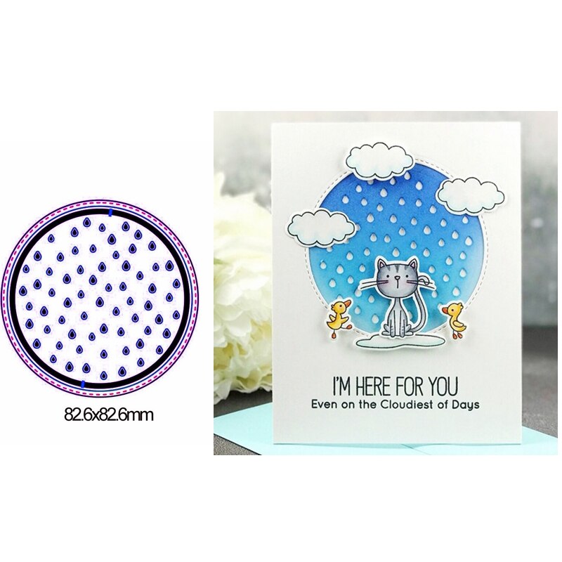 Cute Animals Metal Cutting Dies DIY Scrapbooking Die Cuts For Card Making: H2531