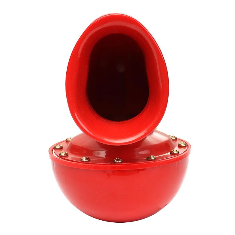 Klaxon électrique 12V rouge modifié pour voiture et moto, vache Super forte appelée klaxon électrique