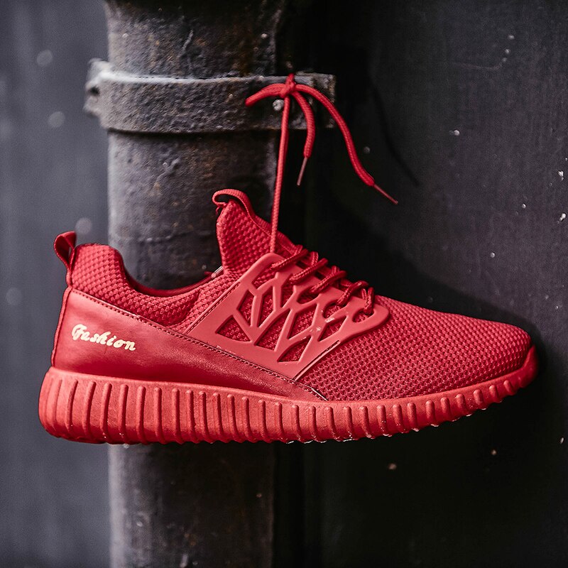 Sportschoenen voor heren, tennisschoenen voor buitensporten, goedkope tennisschoenen voor heren, sportschoenen voor de sportschool, ultra fitness stabiliteit: Rood / 7