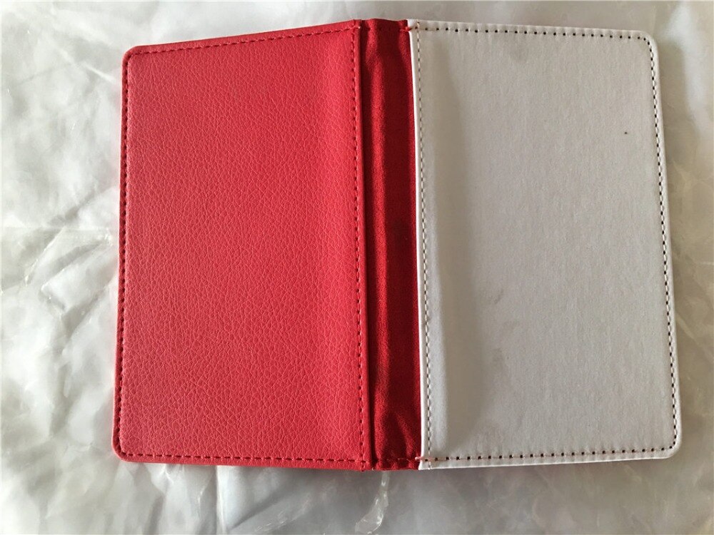 5pcs/lot Blank Sublimation Passport Cover transfer Printing Leather passport Case Blank consumables DIY