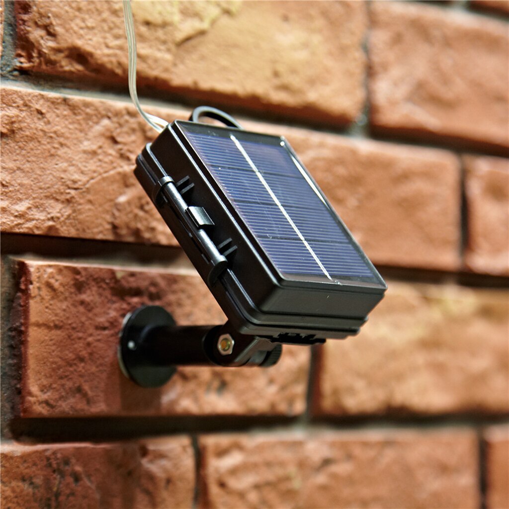 Parapluverlichting 104 led-lichtsnoeren voor buiten, op zonne-energie