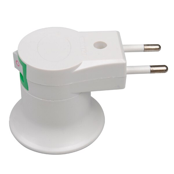 ARILUX E27 Socket Base EU Plug Nachtlampje Met Power On-off Schakelaar E27 lamphouder lamphouder lampvoet