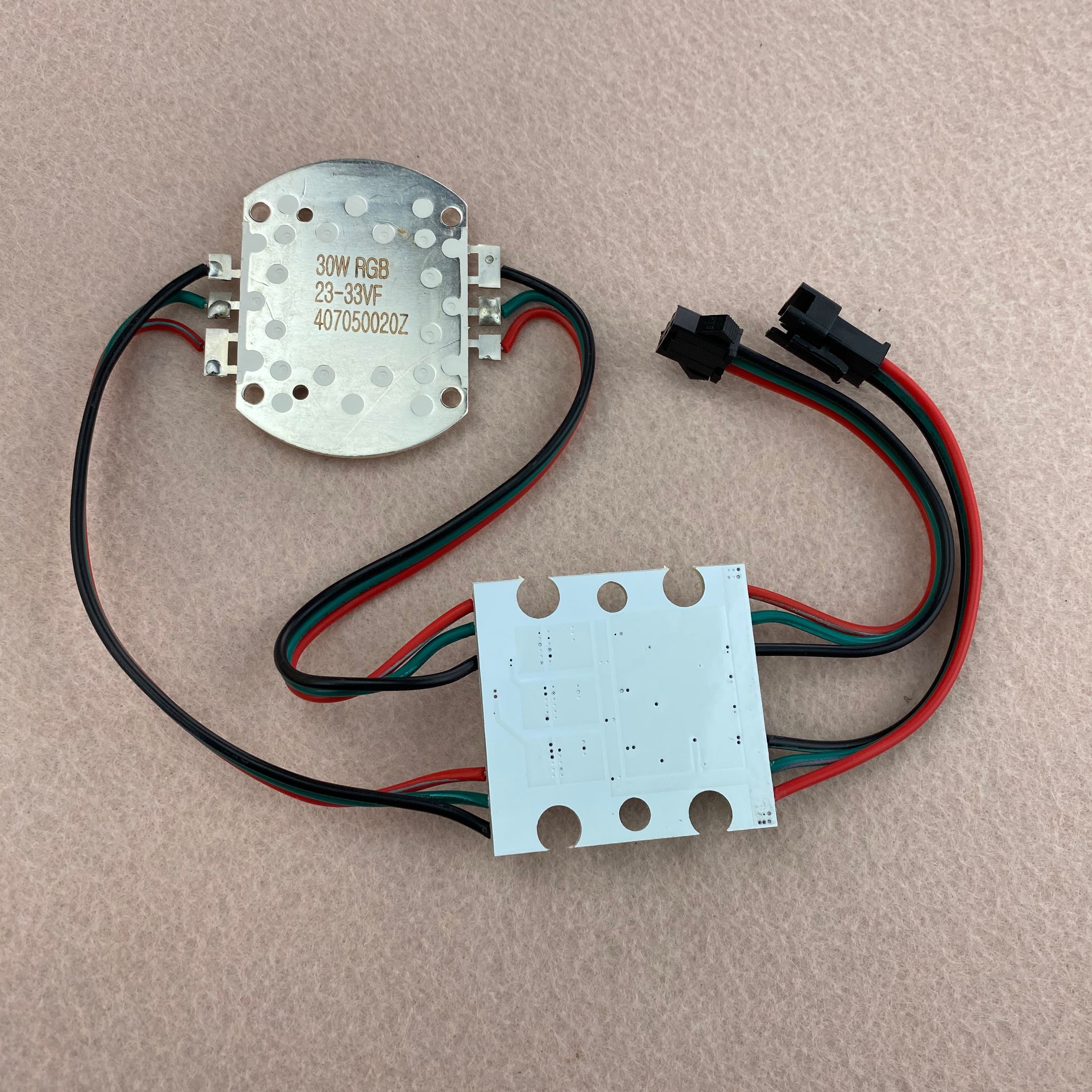 12V 30W high power WS2811 controlled led pixel module;addressable RGB full color