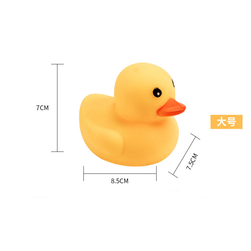 Klinkende Rubber Vinyl Eend Training Hond Kat Hond Tanden Baden Speelgoed Huisdier Speelgoed Kleine Gele Eend Honden Huisdieren Accessoires: large