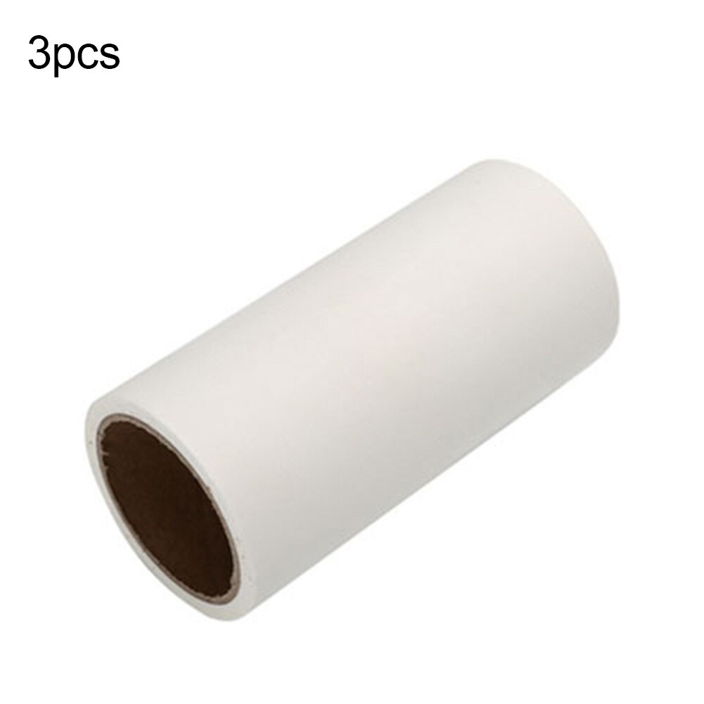 Afscheurbare roller type kleverige haarborstel thuis bank huisdierhaar kleding kleverige haarroller voor haarreinigingsborstel: Vervangende kern