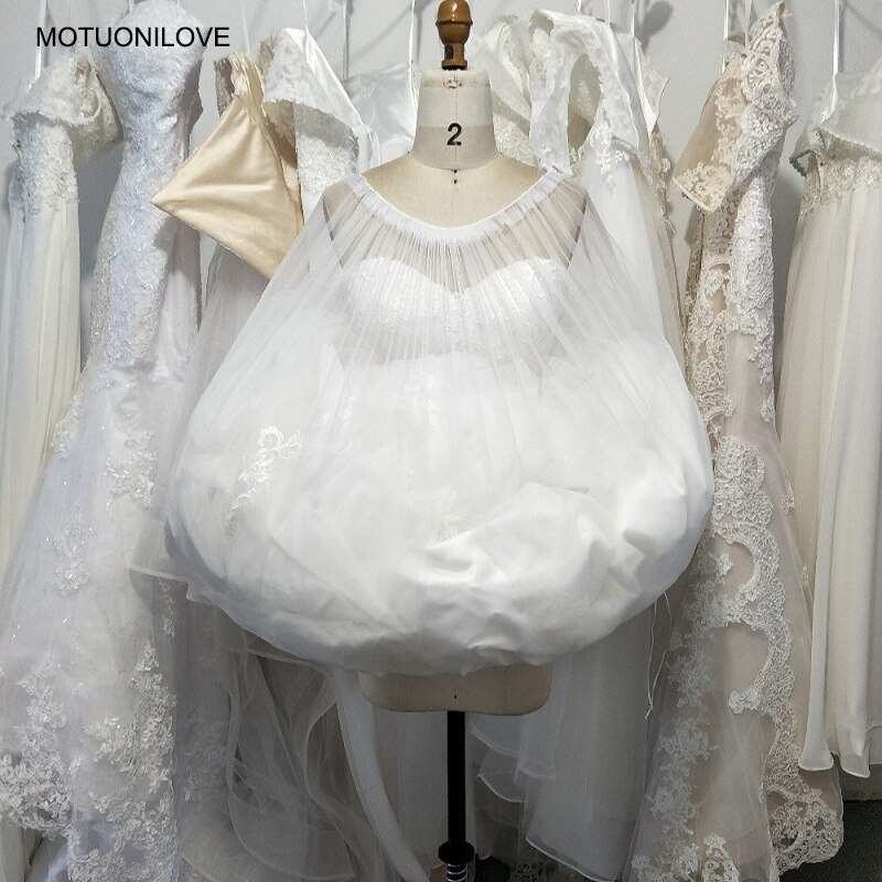 Gather Slip Skirt For Bride Buddy Petticoat Wedding Underskirt Save You From Toilet Water Women Tulle Dress Protect From Toilet