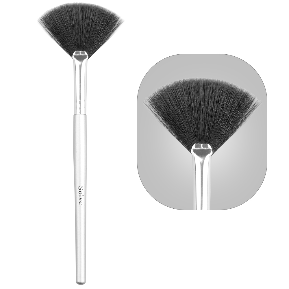 1PCS Makeup Brush Cosmetic Brushes Contour Blush Brush Face: Paars