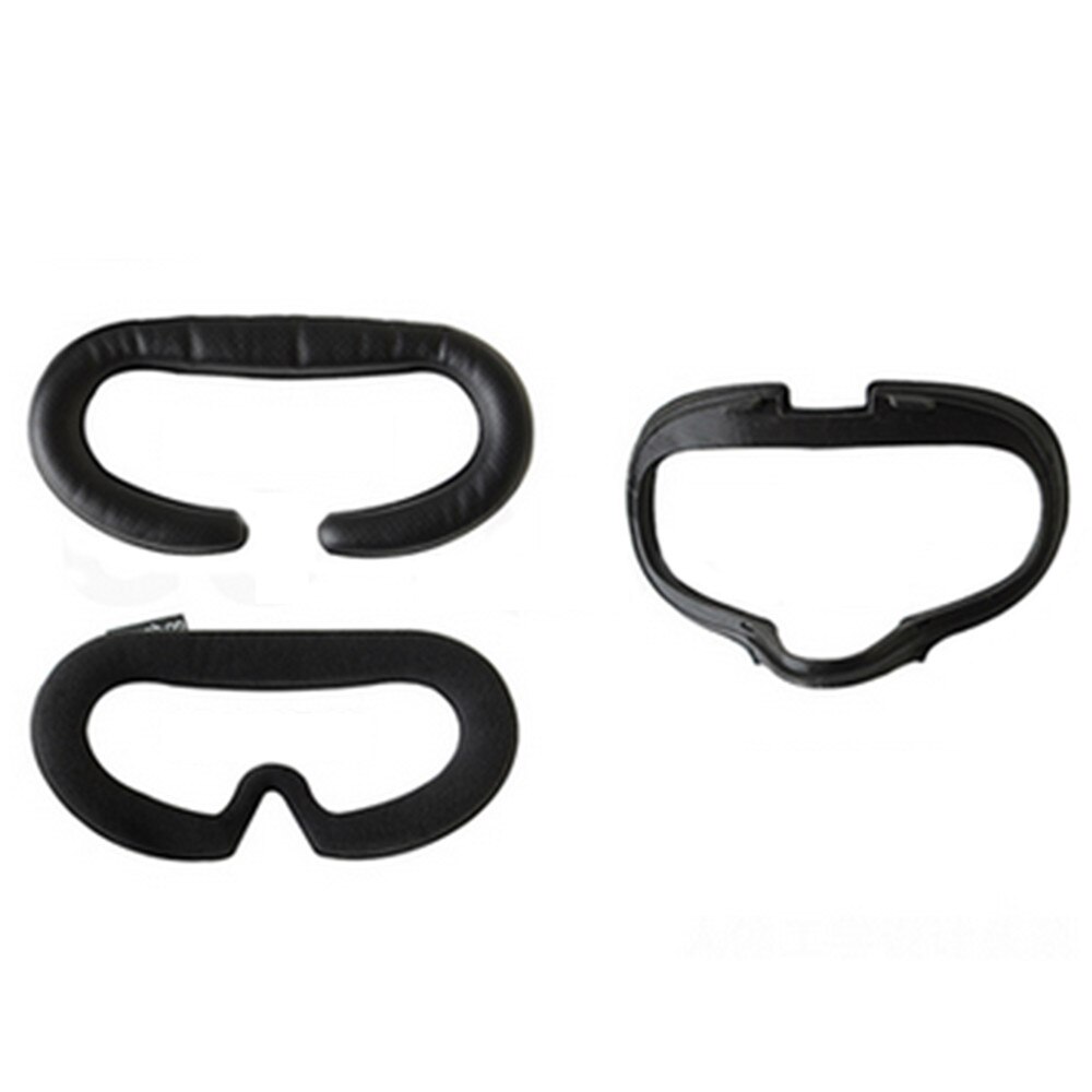 Almohadilla de máscara de ojos a prueba de sudor para los auriculares Oculus Quest VR funda de piel de franela transpirable para la cara accesorios de soporte de máscara de ojos