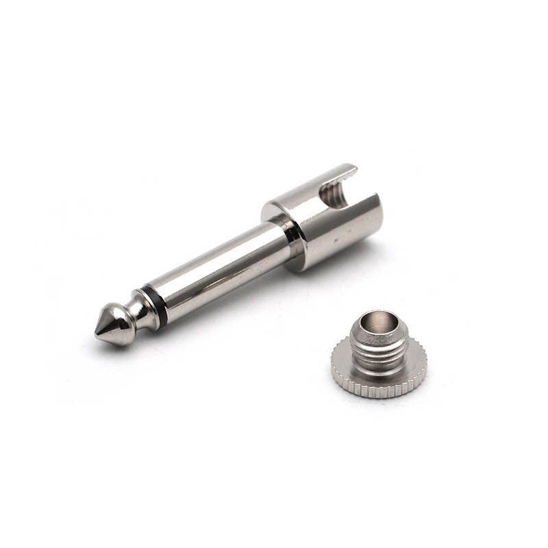 Allmusic Diy Gitaar Soldeer-Gratis Pedaal Patch Kabel Board Koperen Kabel Kit Set 10ft 10 Zeestraat Audio Solderless 6.35 mono Stekkers