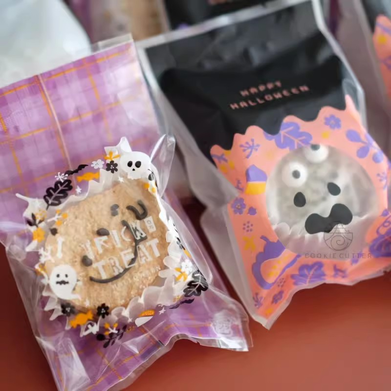1/1,5 cm Dicke Halloween Thema Jacquoise Schimmel Geist Kätzchen Kürbis aufbringen Französisch Macaron Sandwich Kuchen Nachtisch zurück geschirr Werkzeug