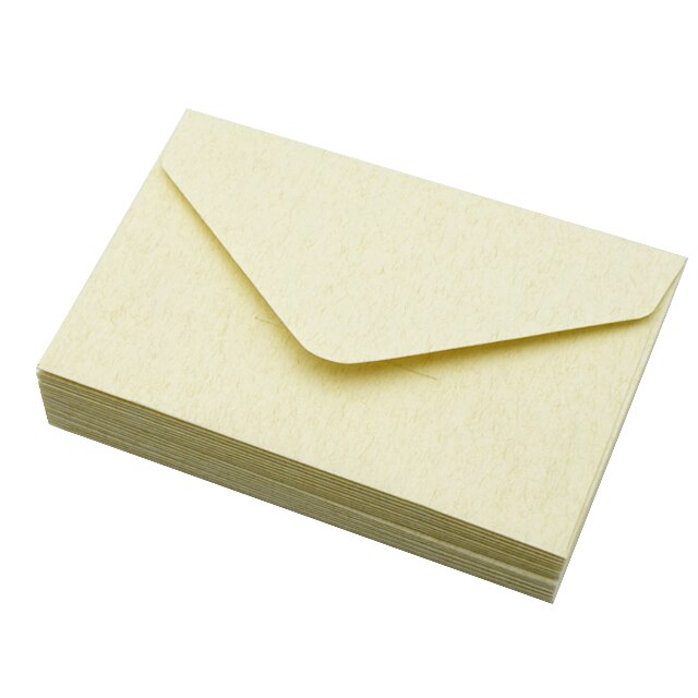 Sobres de papel pequeños clásicos, sobres coloridos en blanco, 10,5x6,7 cm, tarjetas de felicitación, invitación de boda, sobre de , 20 Uds.: White