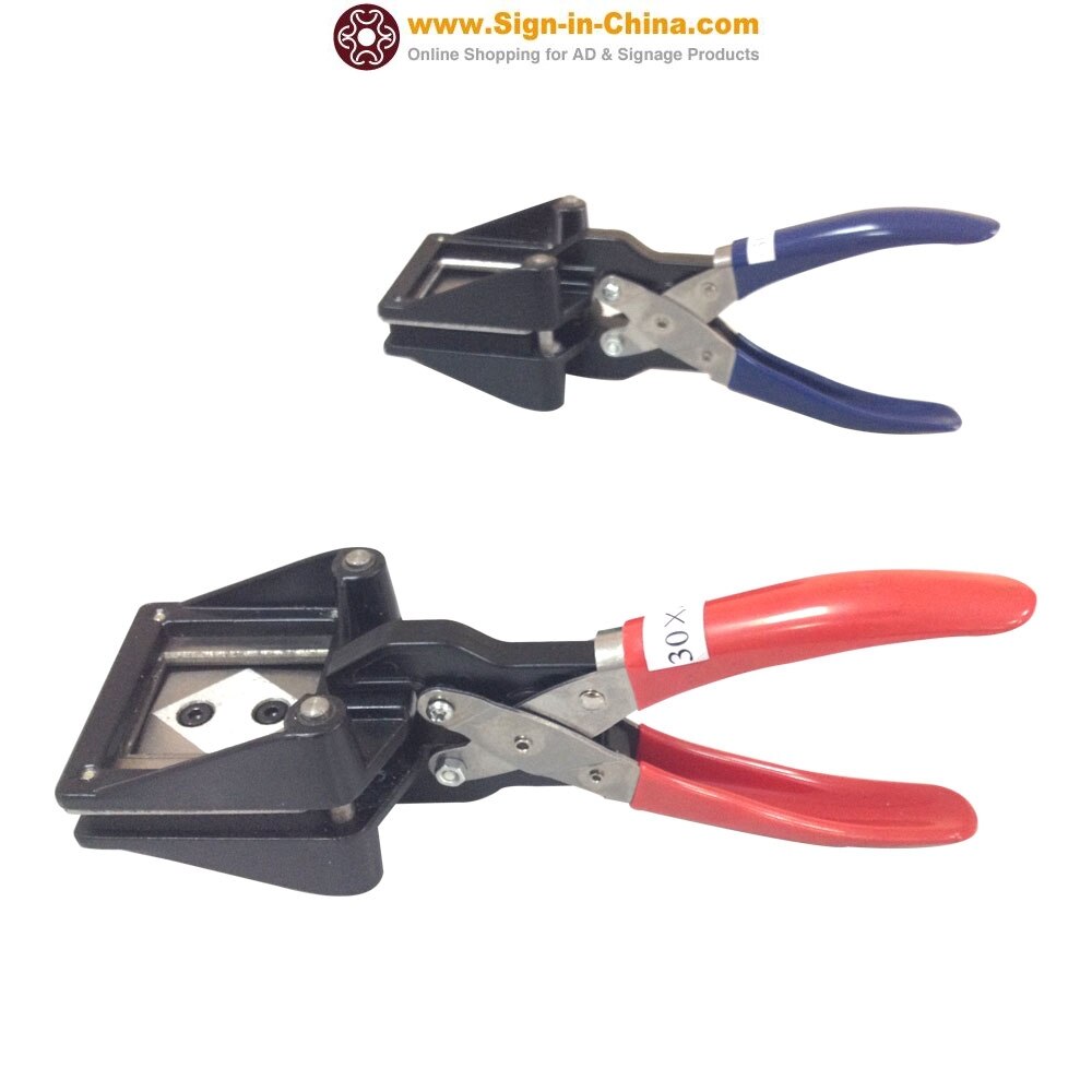 Hand Held Paspoort ID Foto Punch Cutter, Foto Cutter III, Corner cutter, 50x70mm Ronde hoek