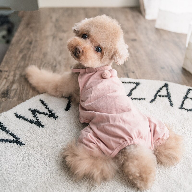 Sommer Hund Kleidung Gesamt Nette Haustiere Strampler Overall Bekleidung Hosen Pommerschen Shih Tzu Malteser Pudel Schnauzer Hund Kleidung