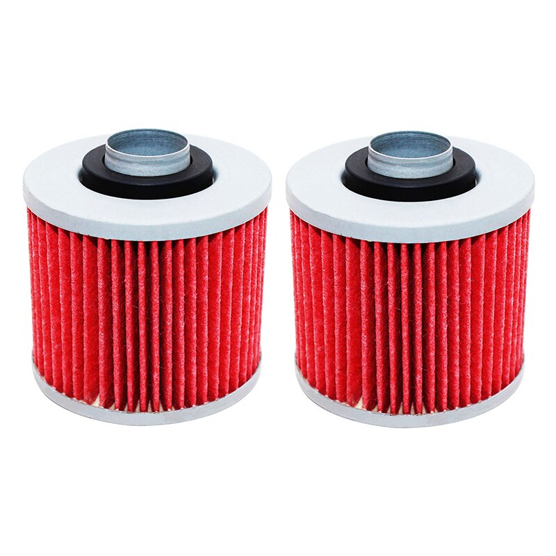 Filtro de aceite para motocicleta para YAMAHA XV250 XV 250 XT600 XT 600 SR250 SR 250 SRX600 SRX 600 XT250 XT 250 TT600 TT 600 XT600Z TENERE: 2pcs