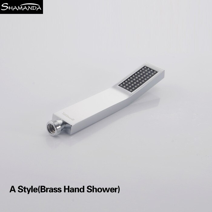 Solid Brass Chrome Hand Shower Several Styles Handheld Showers with Shower Holder,Shower Hose Bathroom Products: 20290