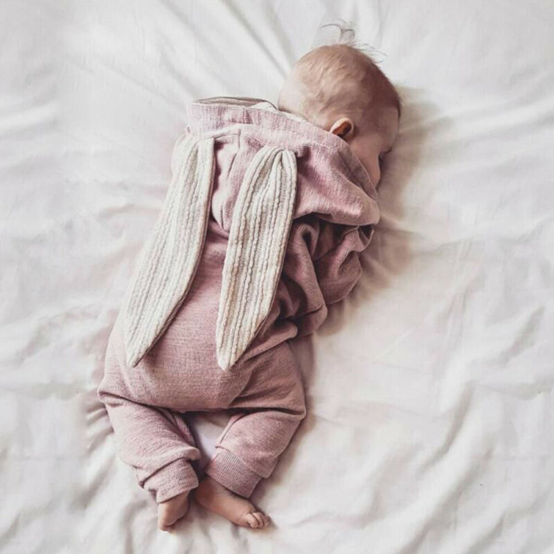 Newborn Baby unisex Warm Infant Zipper Cotton Long Sleeve Romper Jumpsuit Hooded Clothes 0-24M For Boys In Modern Style main image 0