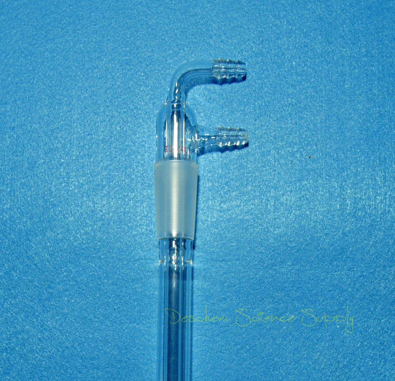 200mm, 24/40, Ace Koude Vinger Val, Lab Glas Condensor W/Slang Aansluiting