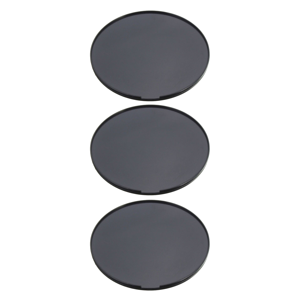 3Pieces 72mm Adhesive Mounting Disk for Car Dashboards Garmin TomTom GPS Dashboard Disc