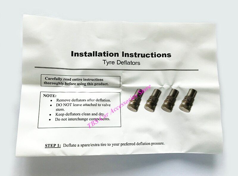 Messing Verstelbare Tire Deflator Kit 4X4 Tire Deflator Universele 4WD Off Road Accessoires Type Ontluchter 6-30PSI