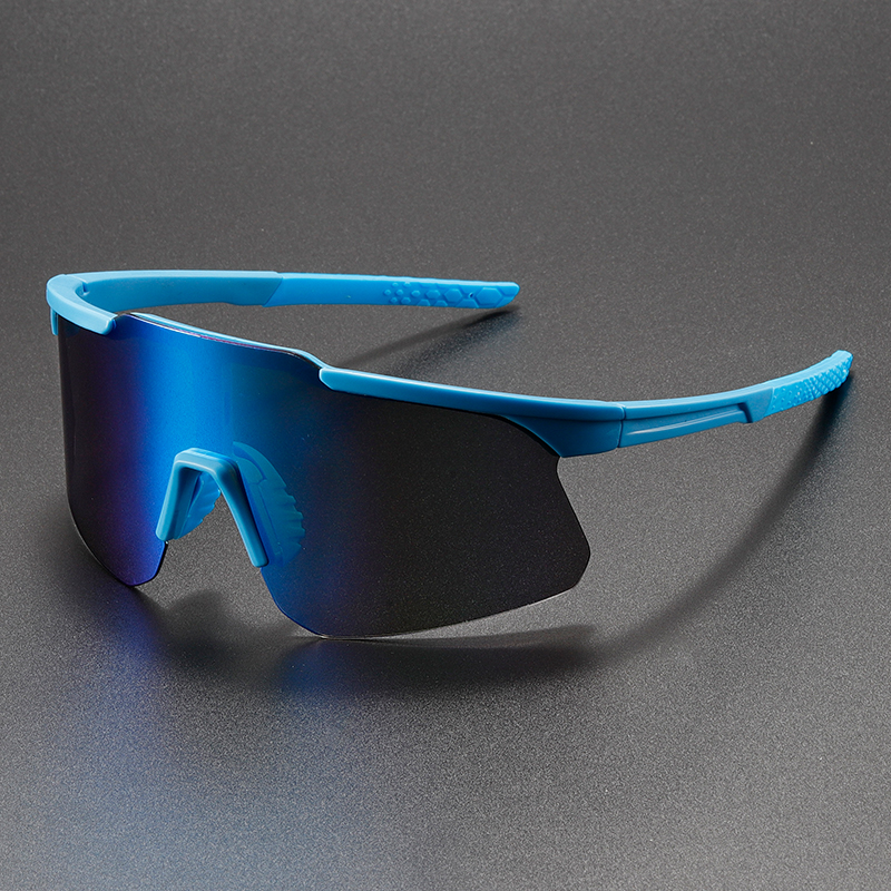 Universal glasses for men and women, half-frame , glasses for parties and gatherings, best Christmas: Blue
