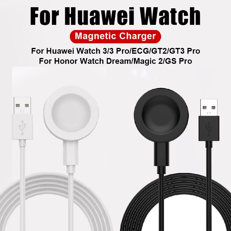 Magnetische oplader voor Huawei Watch GT GT2 GT2e Honor Watch Magic 2 Draadloze snellaadkabel voor Huawei Watch 3 GT3 GT2 PRO
