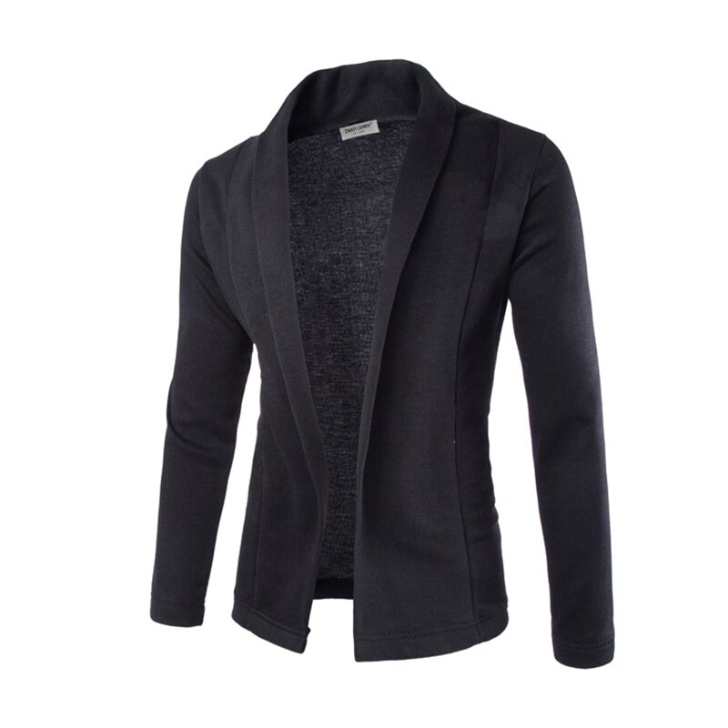 Hommes costume veste ouvert châle Cardigan formel hommes vêtements costume veste hommes mince Blazer Chaquetas Hombre vestes hommes costumes manteau