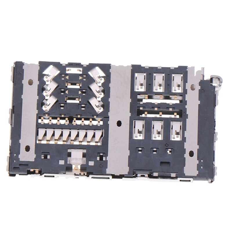 Sim Card Reader Slot Lade Module Houder Connector Voor Lg G6 H870 H870DS LS993 VS988 H872 Socket