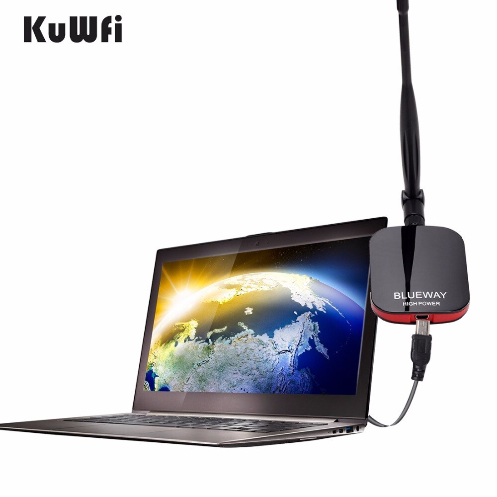 hoch Energie 150Mbps kabellos USB Adapter Blueway N9000 Freies Internet Lange Palette Netzwerk RT3070L USB Wifi Empfänger für Schreibtisch