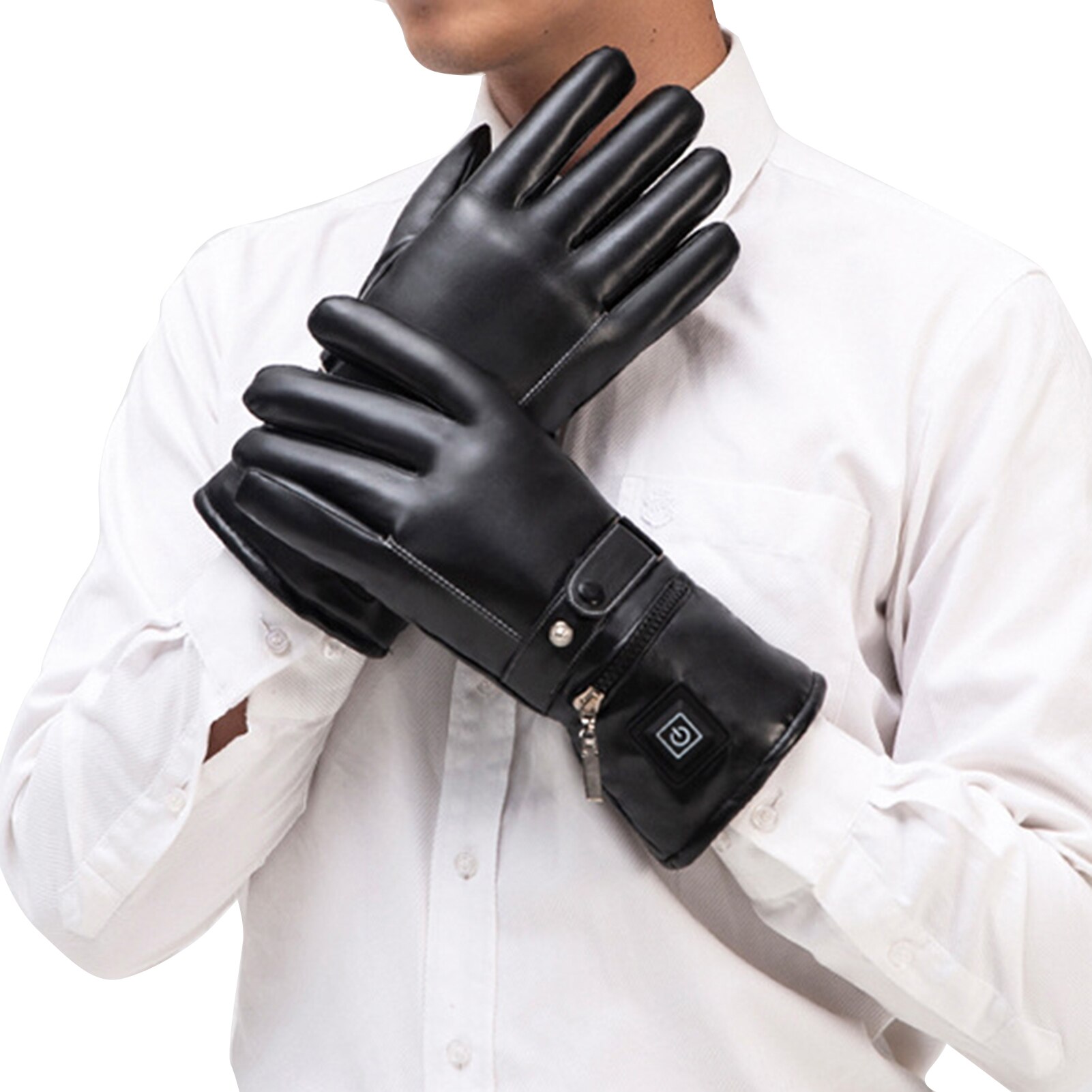 Guantes de calentamiento de carga USB eléctrico guantes calientes de invierno para hombres y mujeres para esquí al aire libre senderismo enchufes de EE. UU.