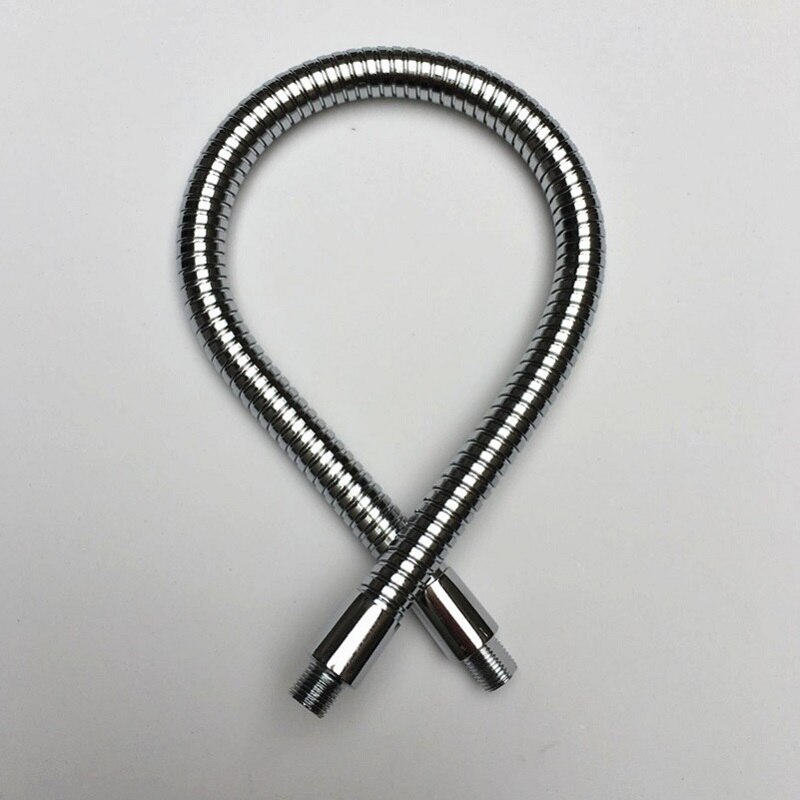 2 pieces/lot M10 male screw thread Soft Light metal Flexible conduit hose pipe metal gooseneck hose serpentine tube clamp lamp