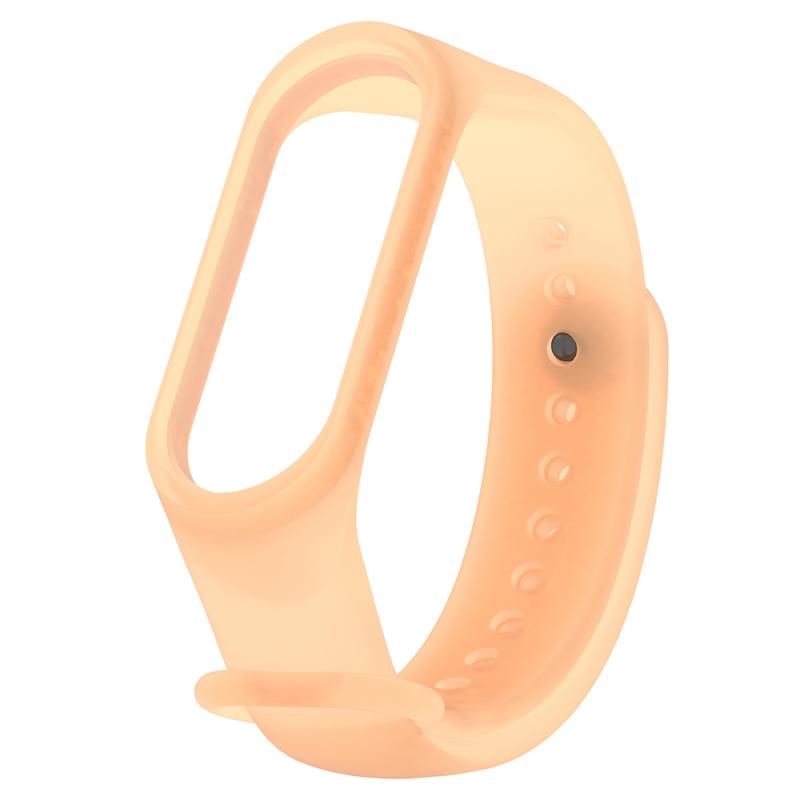 Transparent Wristband For Xiaomi Mi Band 5/6 Strap Silicone Wristband Bracelet Replacement For Xiaomi Band 6/5 NFC MiBand Strap