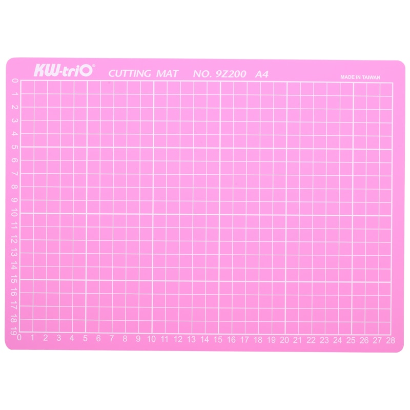 PVC A4 Pink Cutting Mat Cutting Pad Patchwork Cut Pad A4 Double-Sided Self-Healing Patchwork Craft Cutting Board DIY Tools