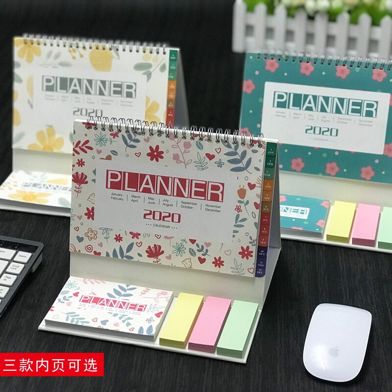 Vertical And Horizontal Calendar Desk Calendar Desktop Notebook Calendar N Times Posted Combination Calendar