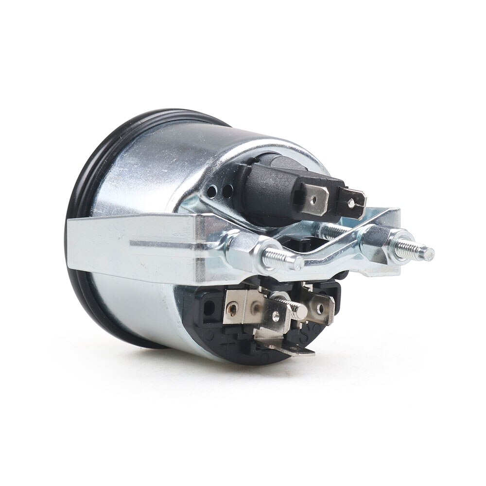 2" 52mm Car Water Temp Gauge 40-120 Celsius Pointer 12V Water Temperature Temp Gauge Yellow Light Car Meter Without Sensor