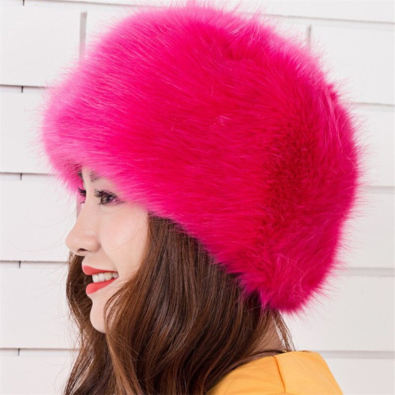 Vrouwen Hoeden Vrouwen Hoed Winter Caps Meisjes Hoeden Faux Vossenbont Cap Prinses Stijl Hoeden Warm Fur Hoofddeksels Kerst gifts001