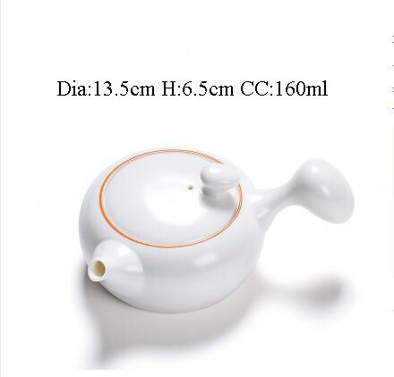 TANGPIN ceramic teapot white kettle chinese tea pot porcelain teaset: Style B
