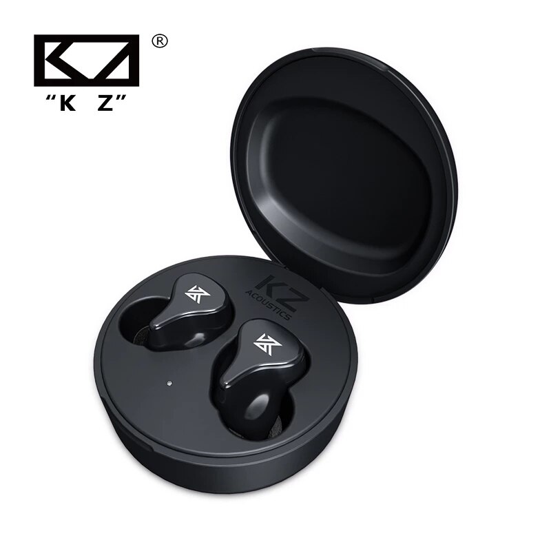 KZ Z1 /KZ Z1 Profi Bluetooth 5.0/Bluetooth 5,2 TWS Kopfhörer AAC berühren Kontrolle Kopfhörer Ohrhörer Dynamischen Sport spiel Headset: Z1 Profi Schwarz