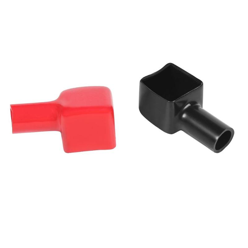 1 Pair Car Battery Terminal Covers Insulation Caps Positive+Negative Universal Provide Closure and Safety Valve Function