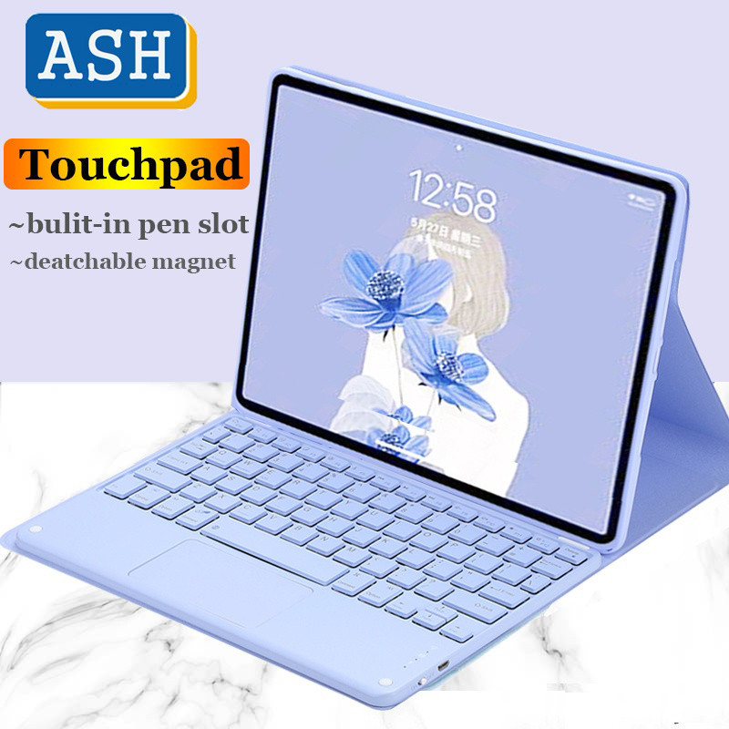 Husă pentru lenovo tab  m11 11 "  tb330fu k11 b11 inch pad studio plus 11.5 k11 plus 11.45 inch 11 husă cu tastatură wireless și touchpad