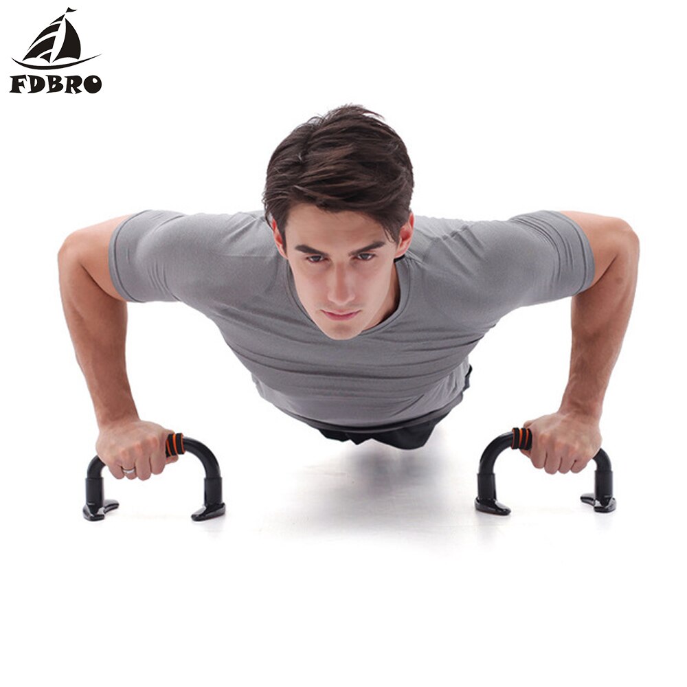 Power Fitness Chest Abdominal Muscle Training Home Gym Workout Equipment Body Building Push Up Stand Bar Skid-Resistant Exercise