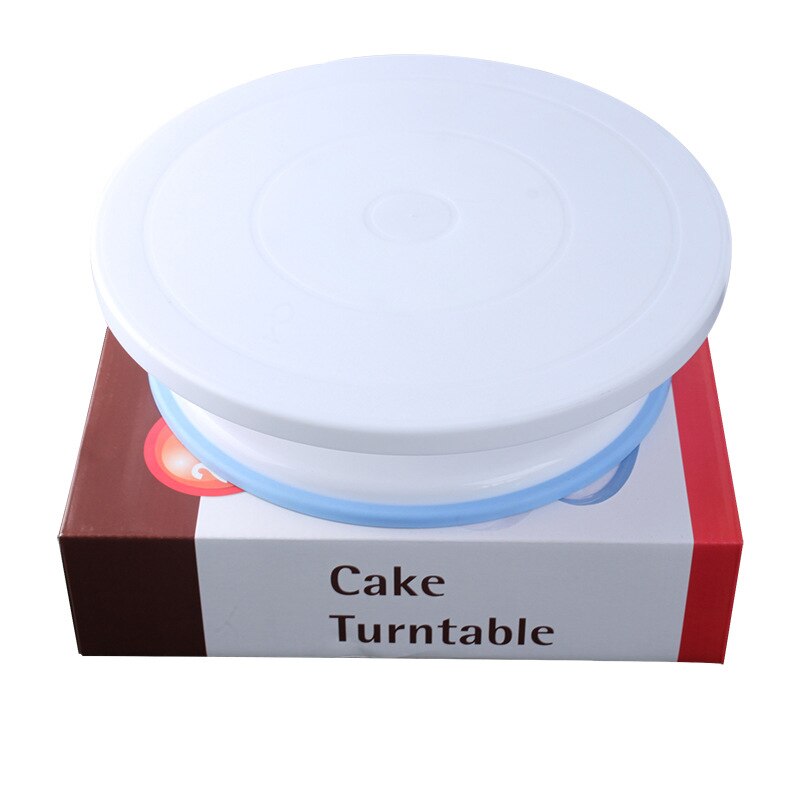 Cake Decorating Turntable Baking Tool DIY Cake Decorating Table Lightweight Stable Cake Turntable Home Party Tools Cake Mold: Default Title