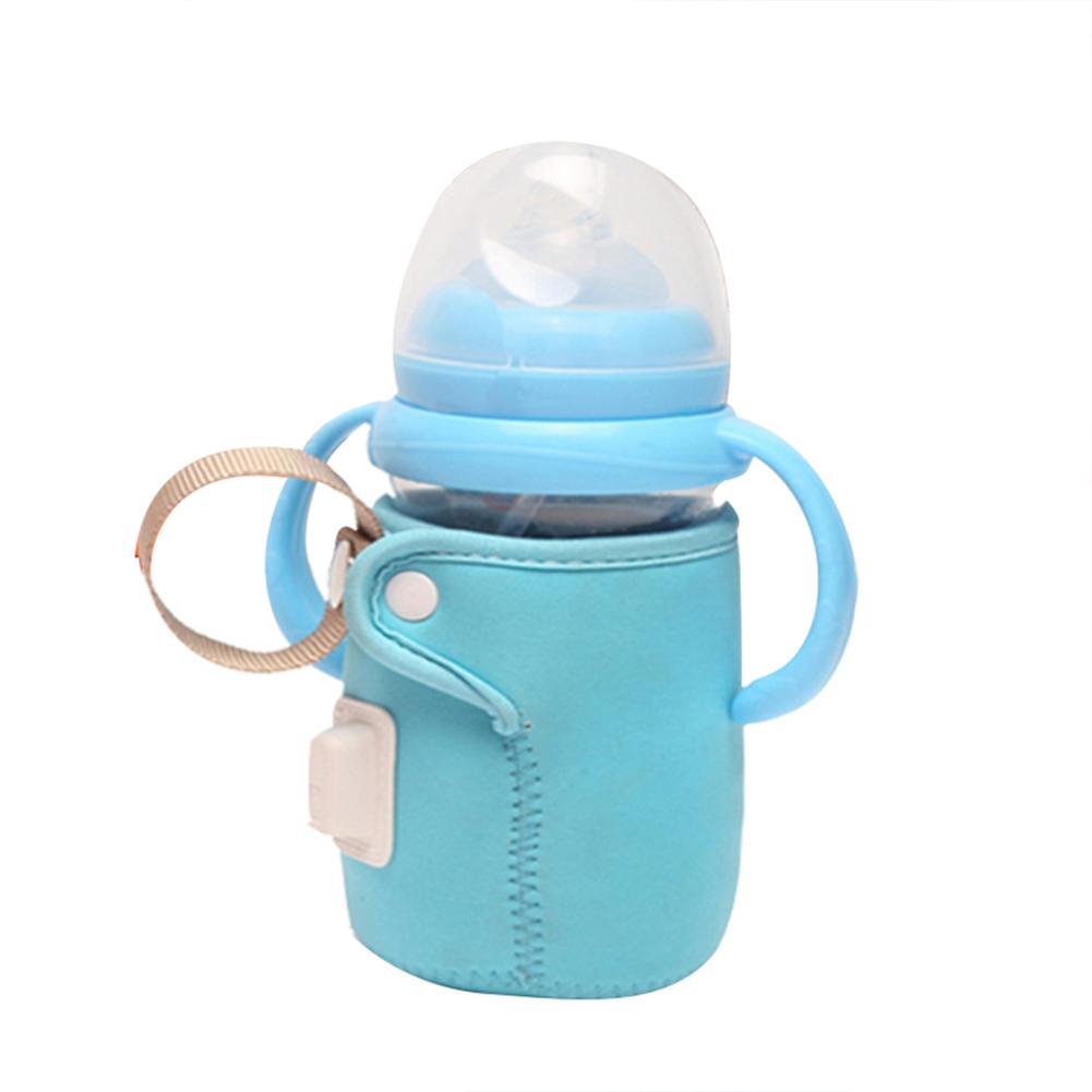 Usb Flessenwarmer Heater Geïsoleerde Tas Reizen Cup Portable In Car Kachels Drinken Warme Melk Thermostaat Tas Voor Feed schattige