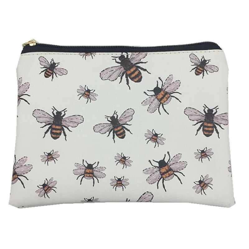 M391 handväska för tecknade honungsbin enhörning alpaca vattenmelon fågel tryckväska: 1