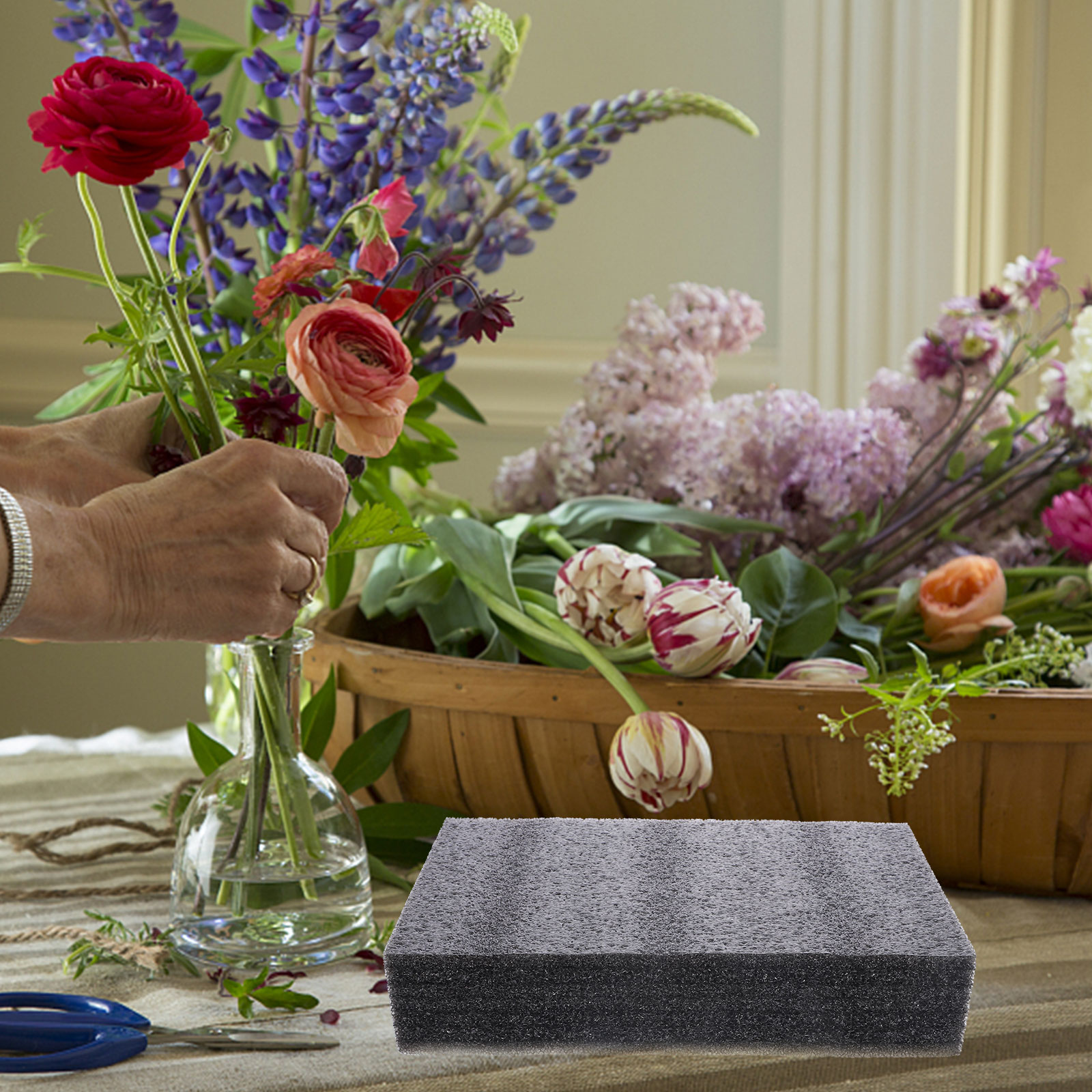 Espuma Mat Cuttable Board, Pérola Algodão, Entrega Embalagem Liner, Insert, 25*15*5cm, 4 Pcs