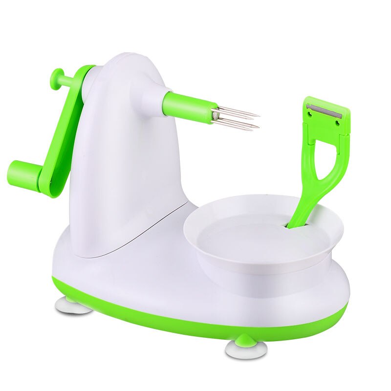 Apple Peeler Manual Fruit Peeler with Anti Skid Base Save Energy Fruit Divider Sydney Peeler Kitchen Gadgets Cooking Tools: white