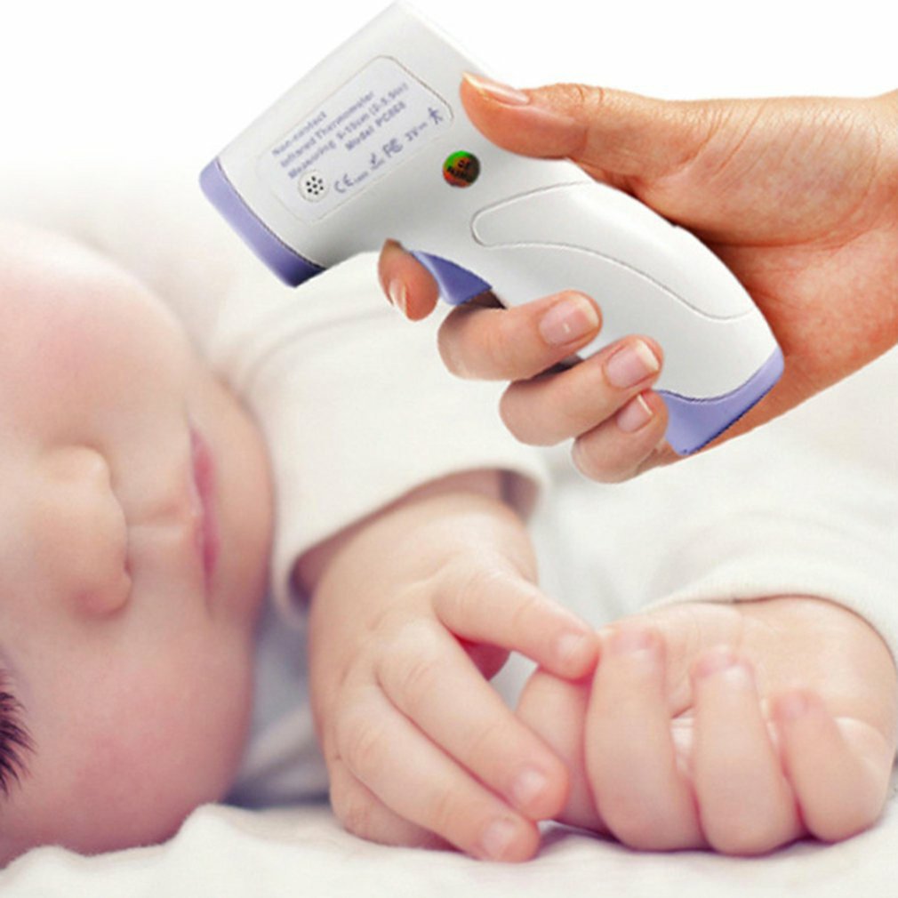 Winkelen draagbare elektronische thermometer infrarood contactloze handthermometer voorhoofdthermometer menselijke lichaamsthermometer
