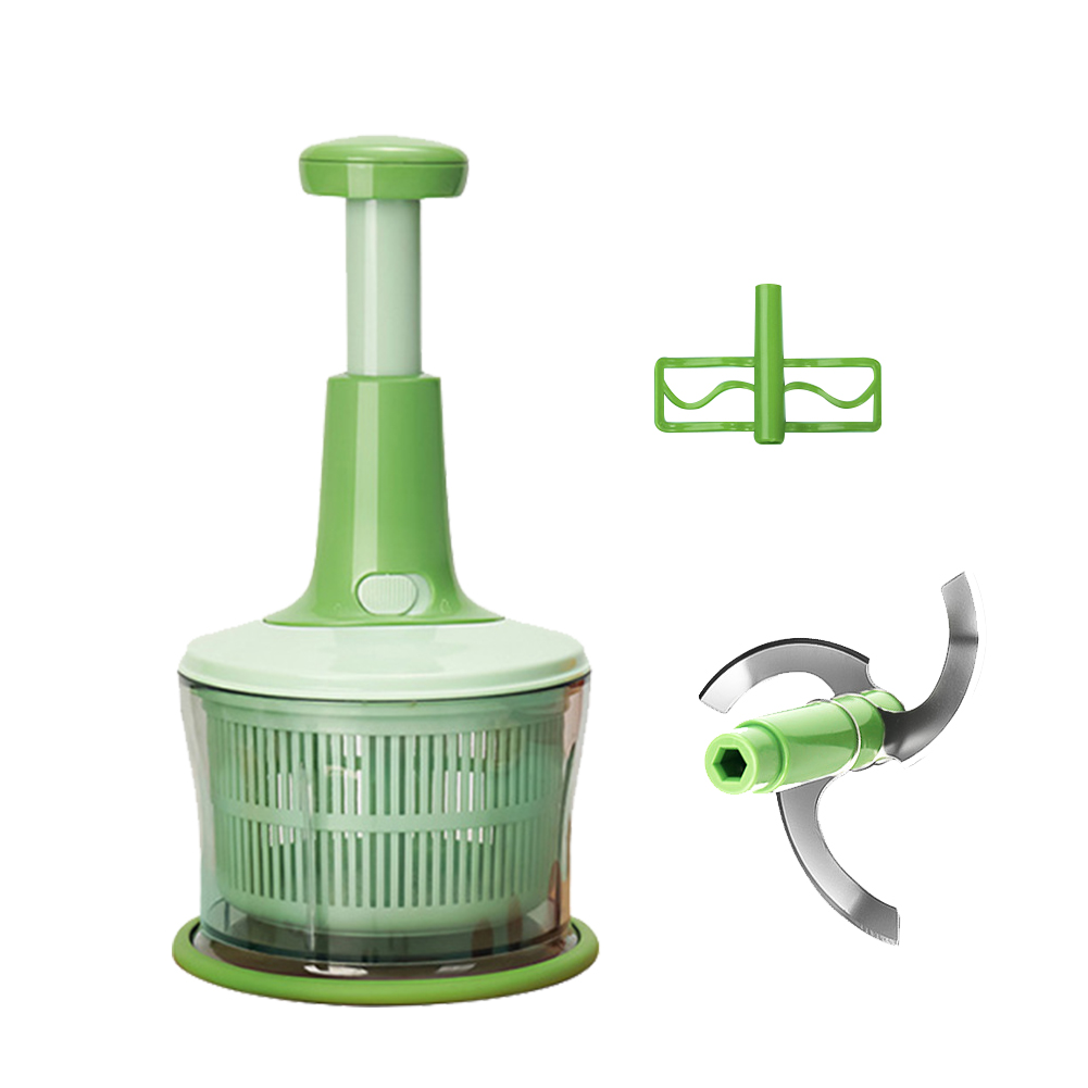 Handleiding Chopper Vleesmolen Voedsel Chopper Druk Mincer Garlic Crusher Stamper Fruit Groente Snijder Huishoudelijke Keuken Tool