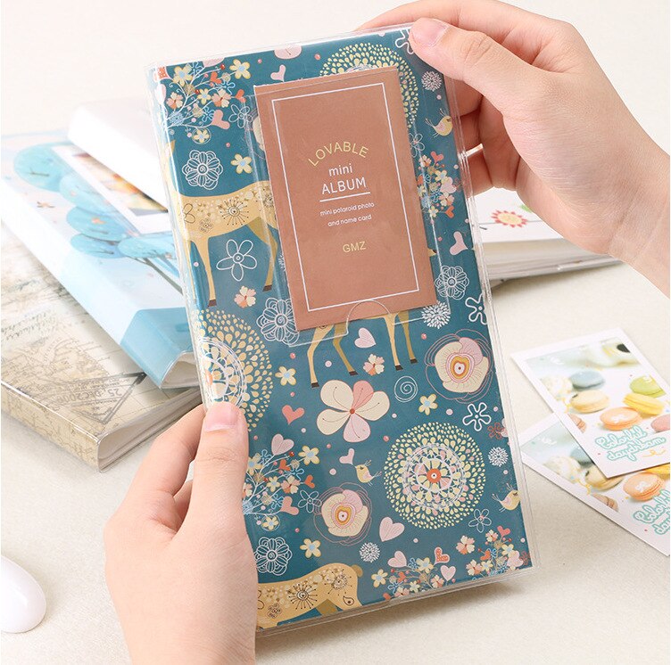 Los Fick – Album Photo avec 84 pochettes, coloré, pour Fuji Instax Mini 7s 8 25 50s